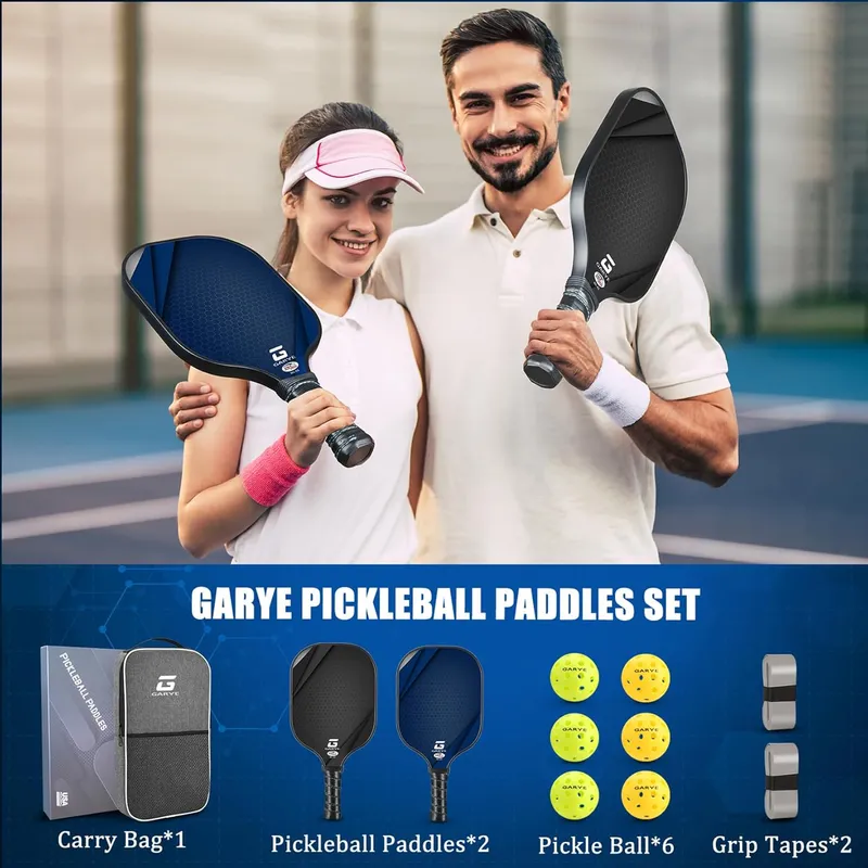 GARYE Pickleball Paddles Set of 2